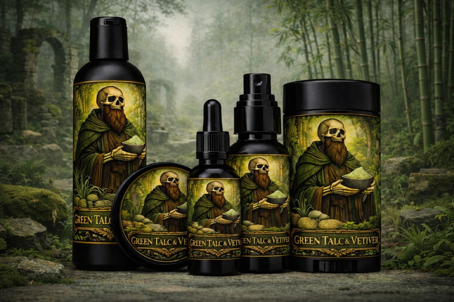 Green Talc & Vetiver