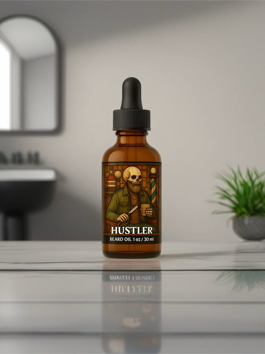 Hustler (Talc Bourbon Vanilla Palo Santo)